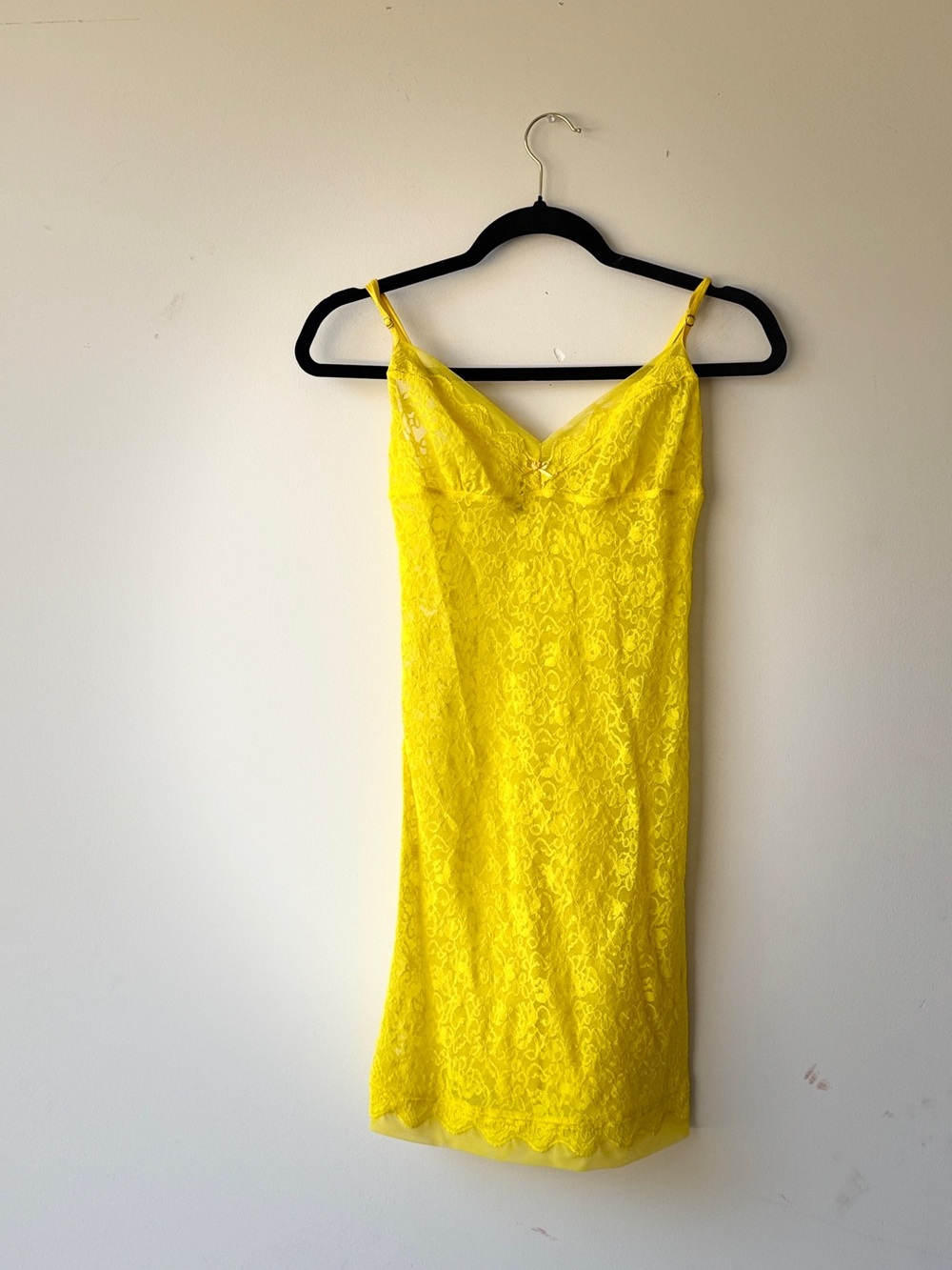 Victoria's Secret Yellow Lace Camisole